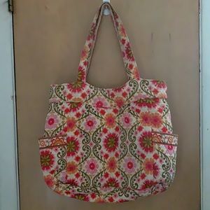 Vera Bradley Tote (Folkloric Spring 2011 Print)